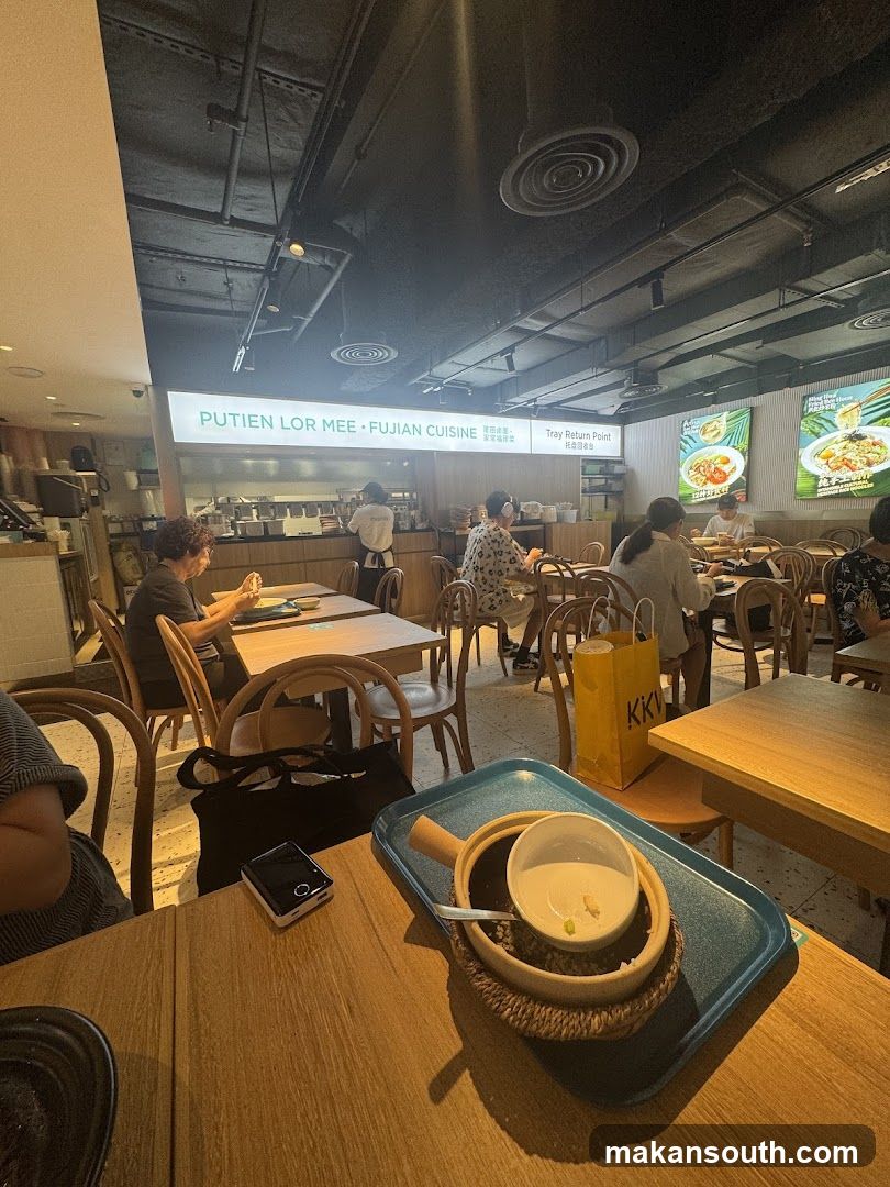 Restaurant Interior with Customers