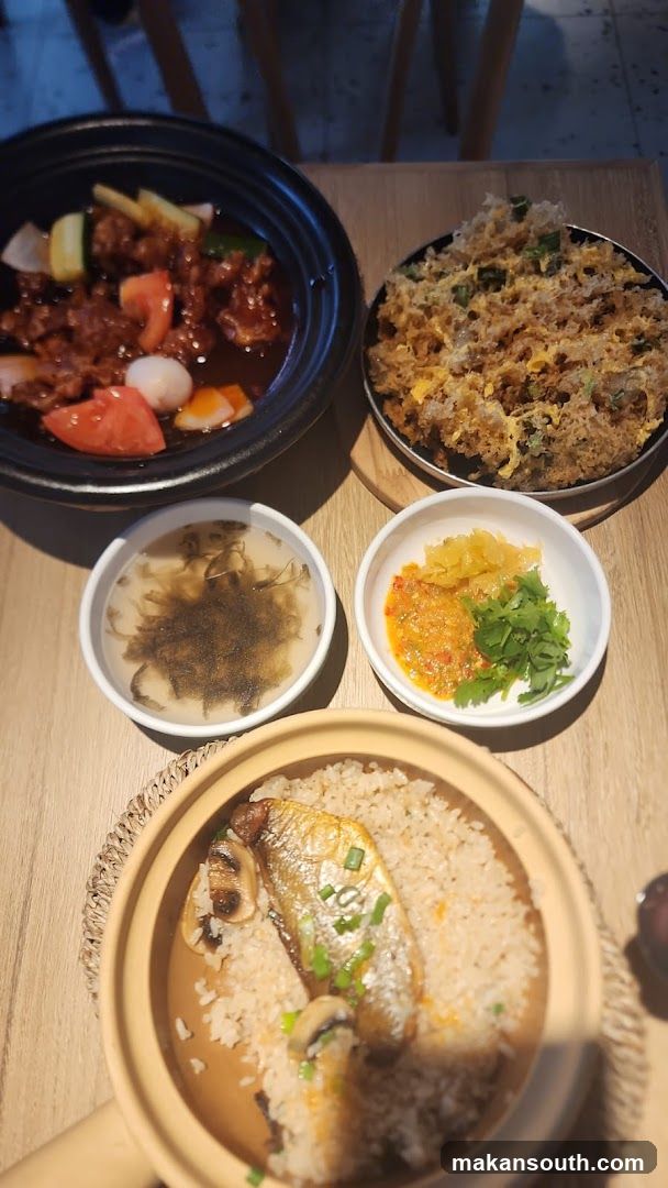Assortment of Asian Dishes