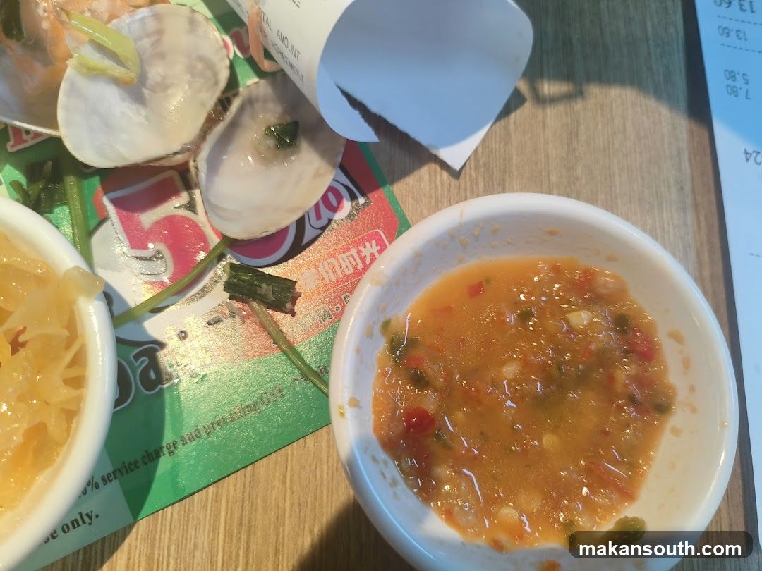 Dipping Sauces and Receipt
