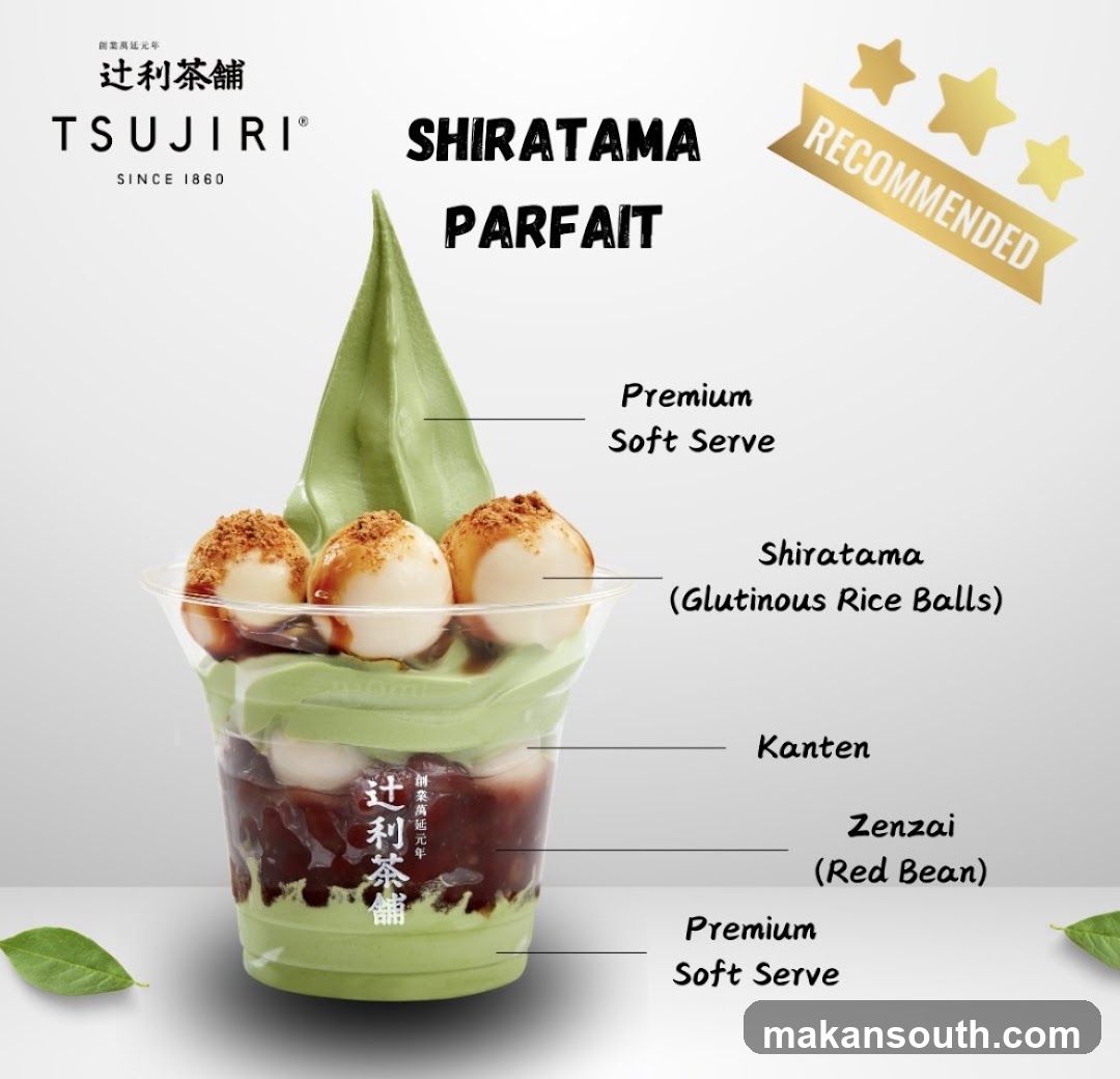 Tsujiri Shiratama Parfait