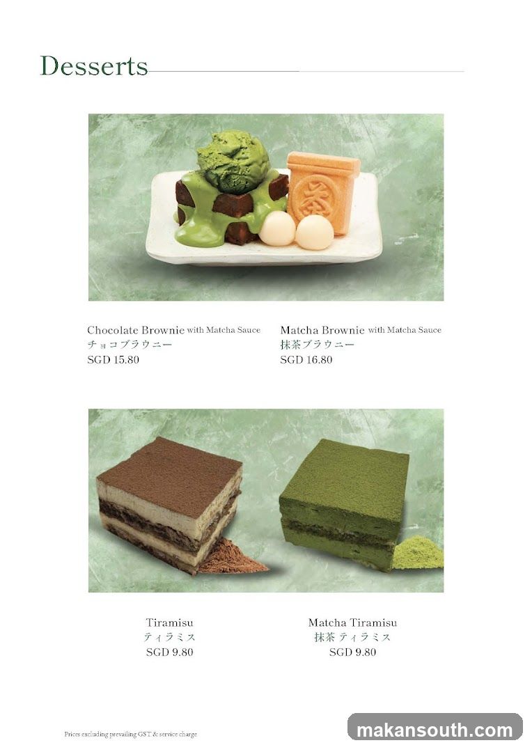 Desserts