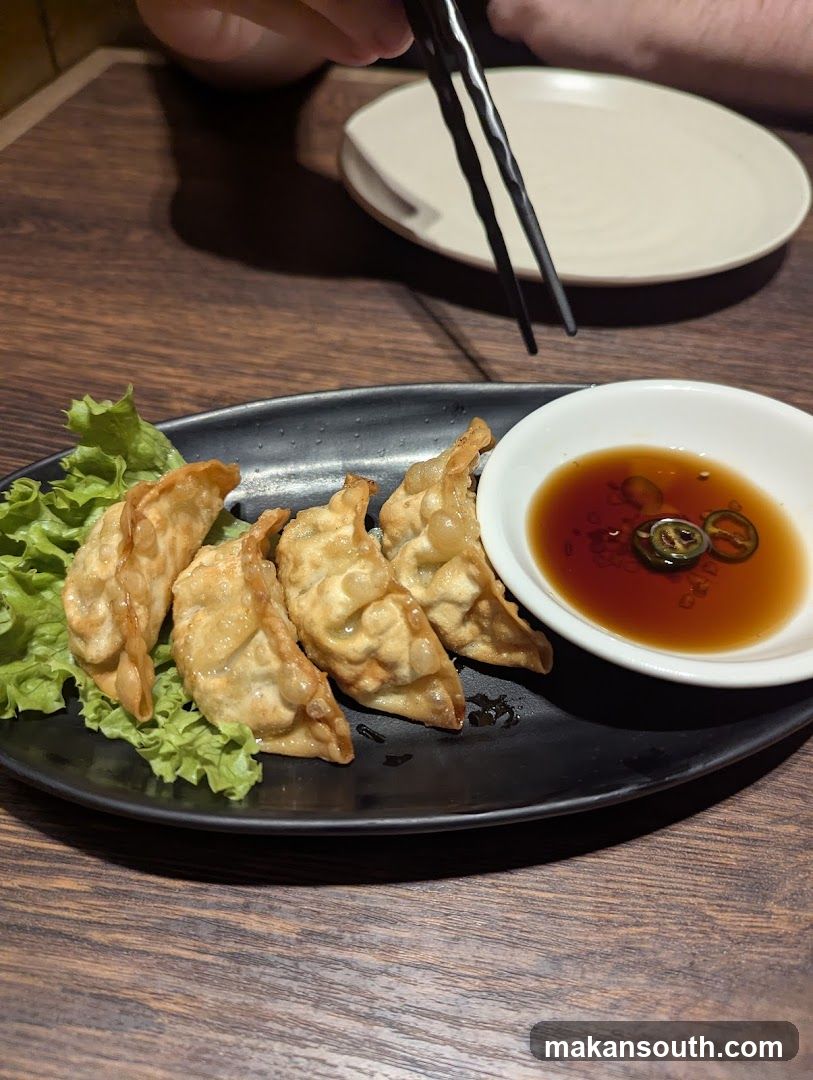 Fried Dumplings with Dipping Sauce