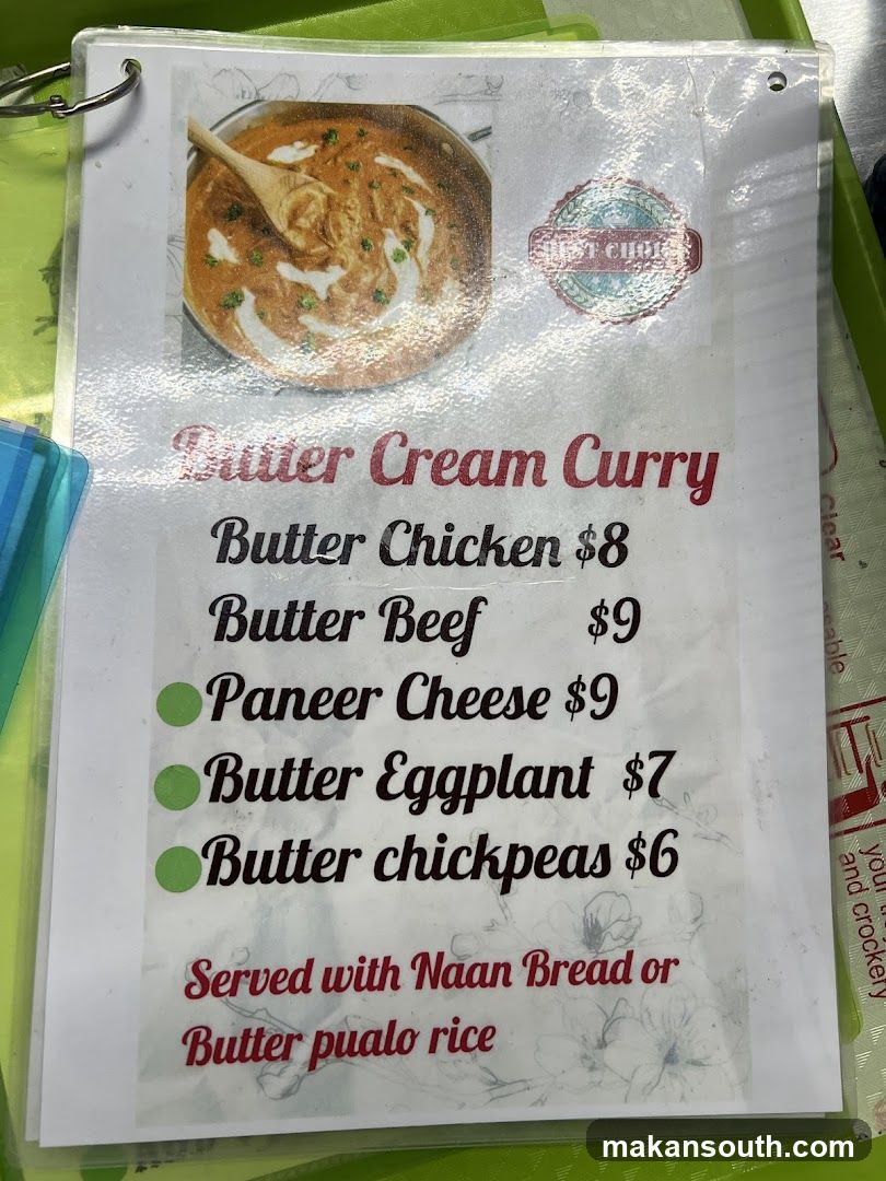 Butter Cream Curry