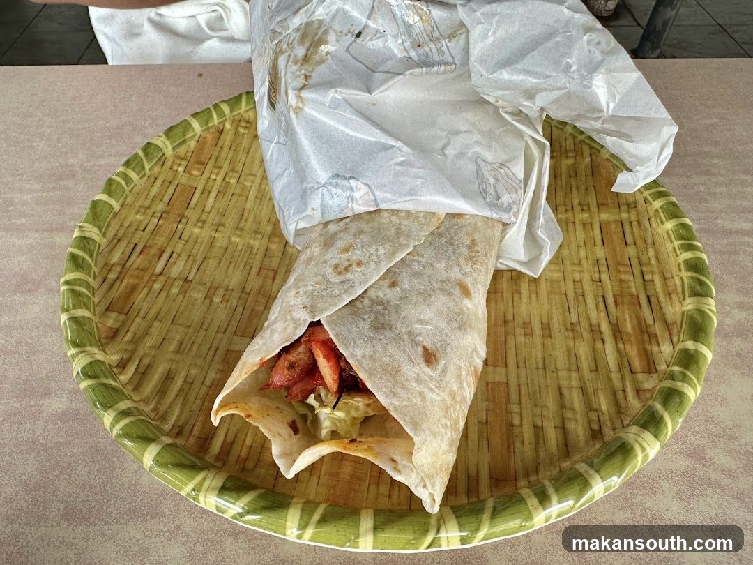 Wrap on a Woven Plate