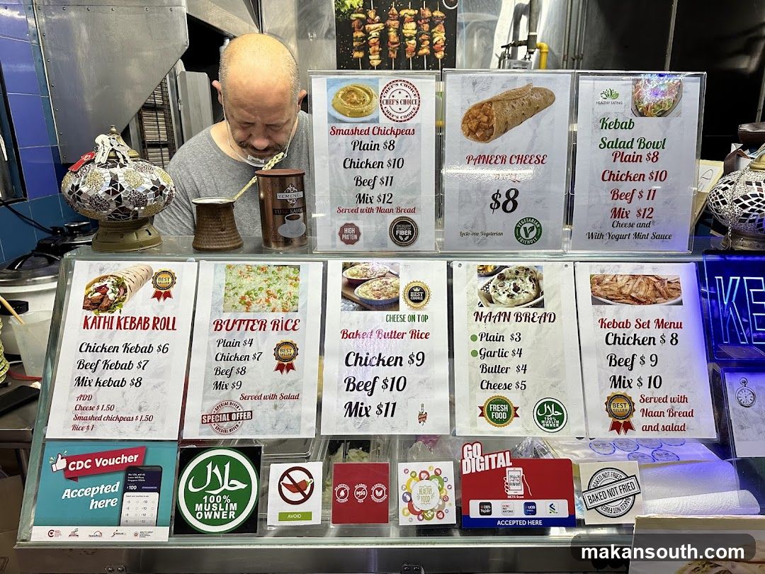 Food Stall Menu