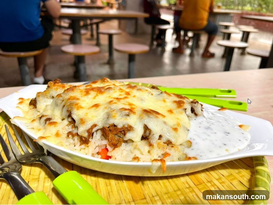 Cheesy Rice Dish
