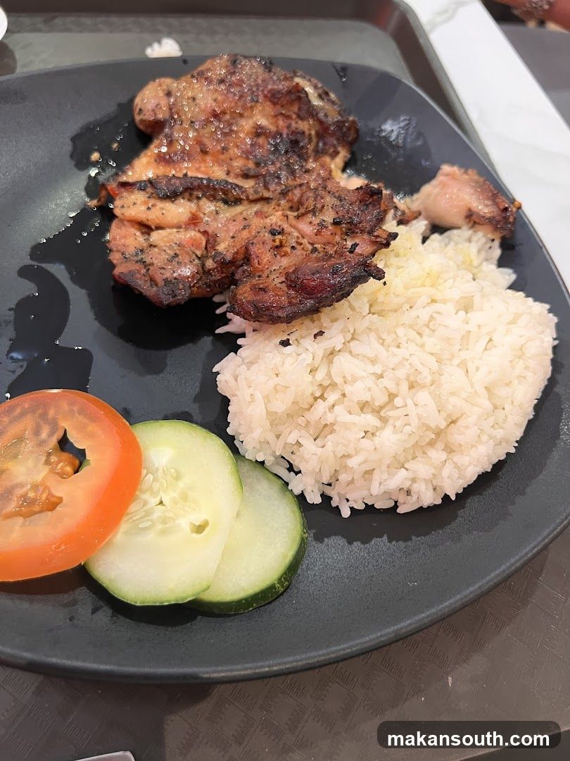 Grilled Chicken with Rice