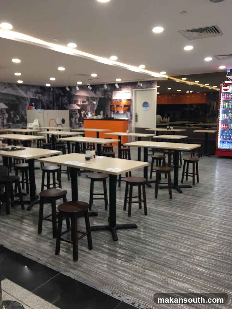 Food Court Seating Area
