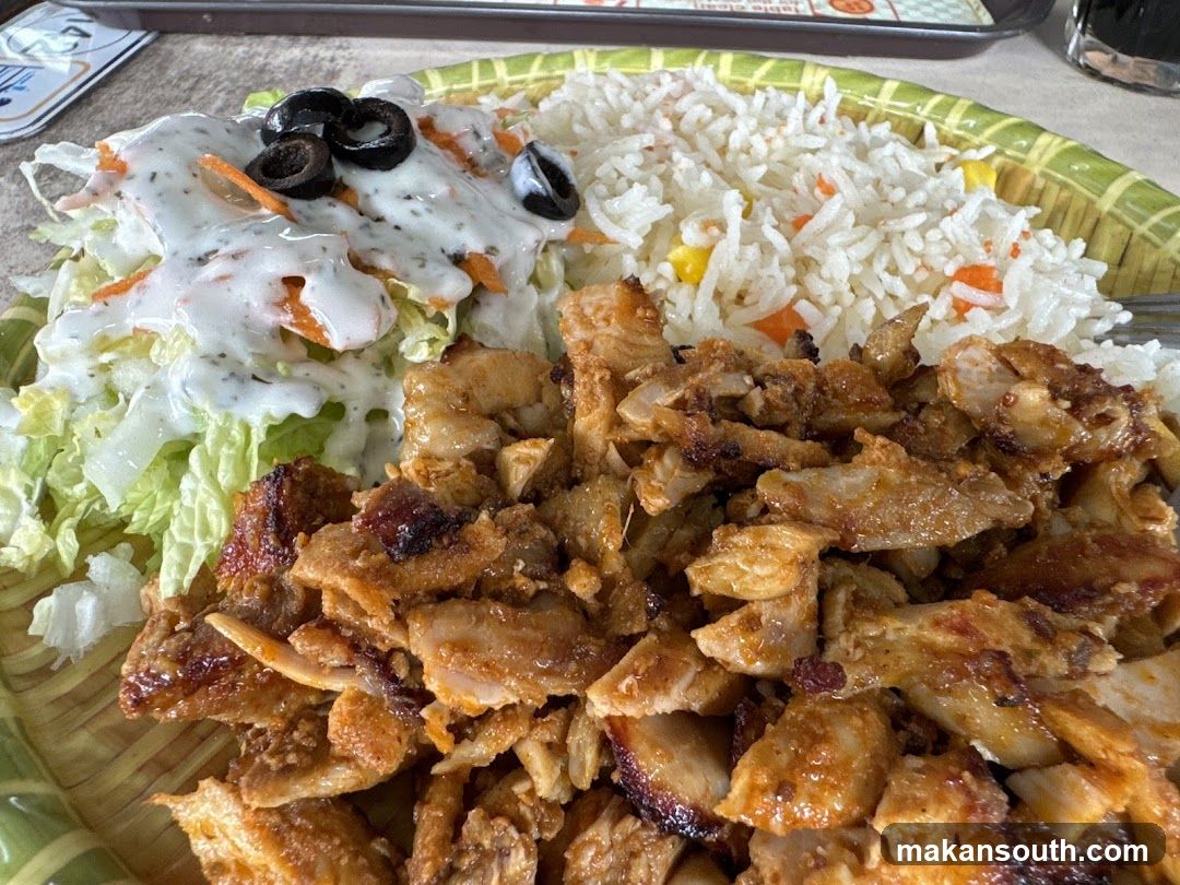 Chicken Shawarma Plate