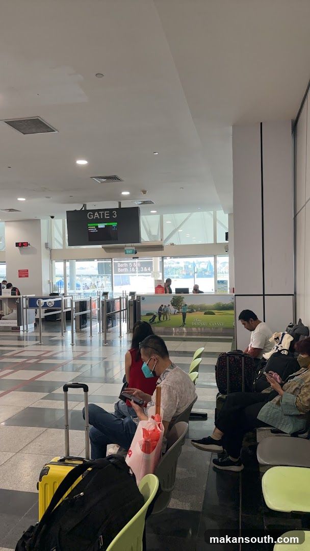 Waiting Area with Gate Information