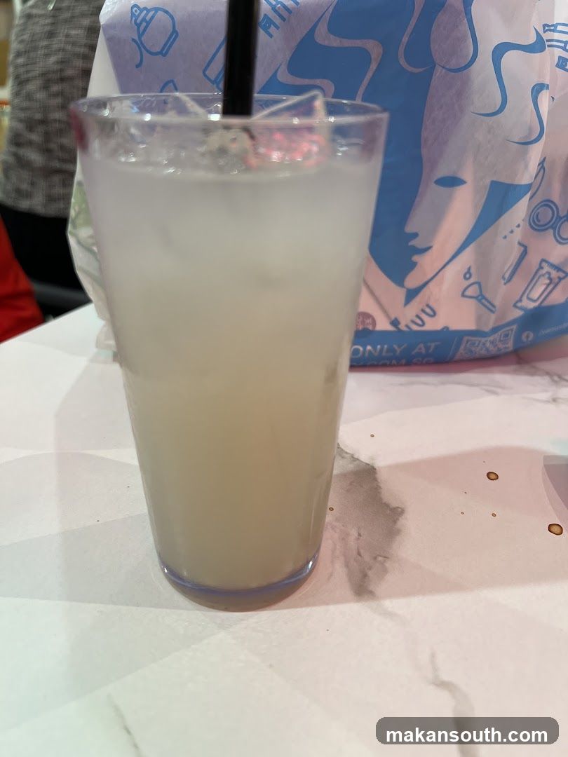 Drink with branded bag