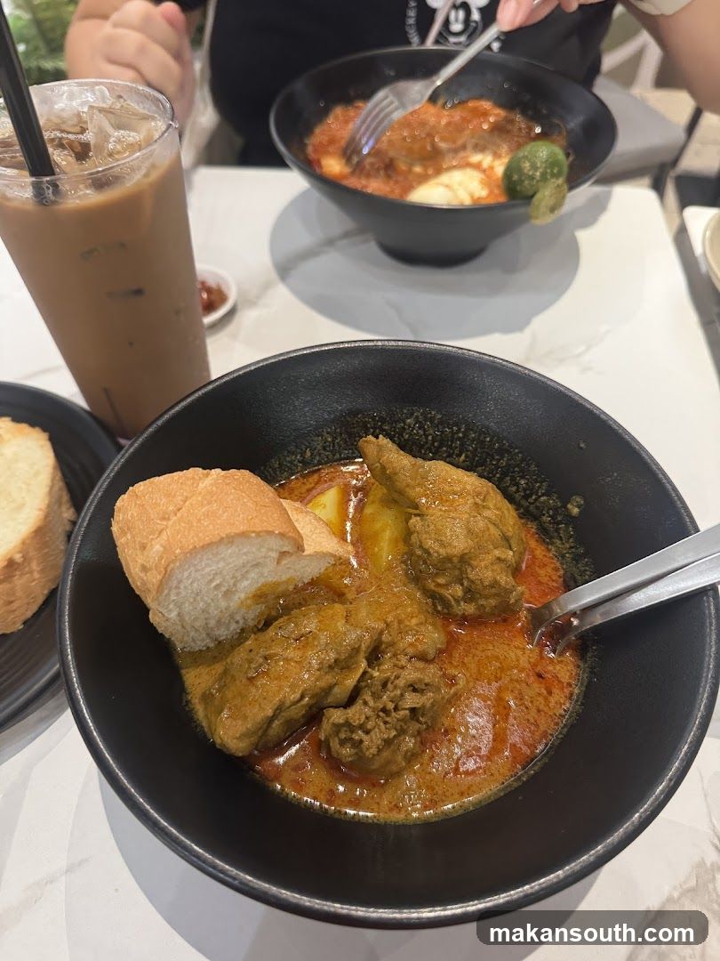 Curry and Iced Coffee