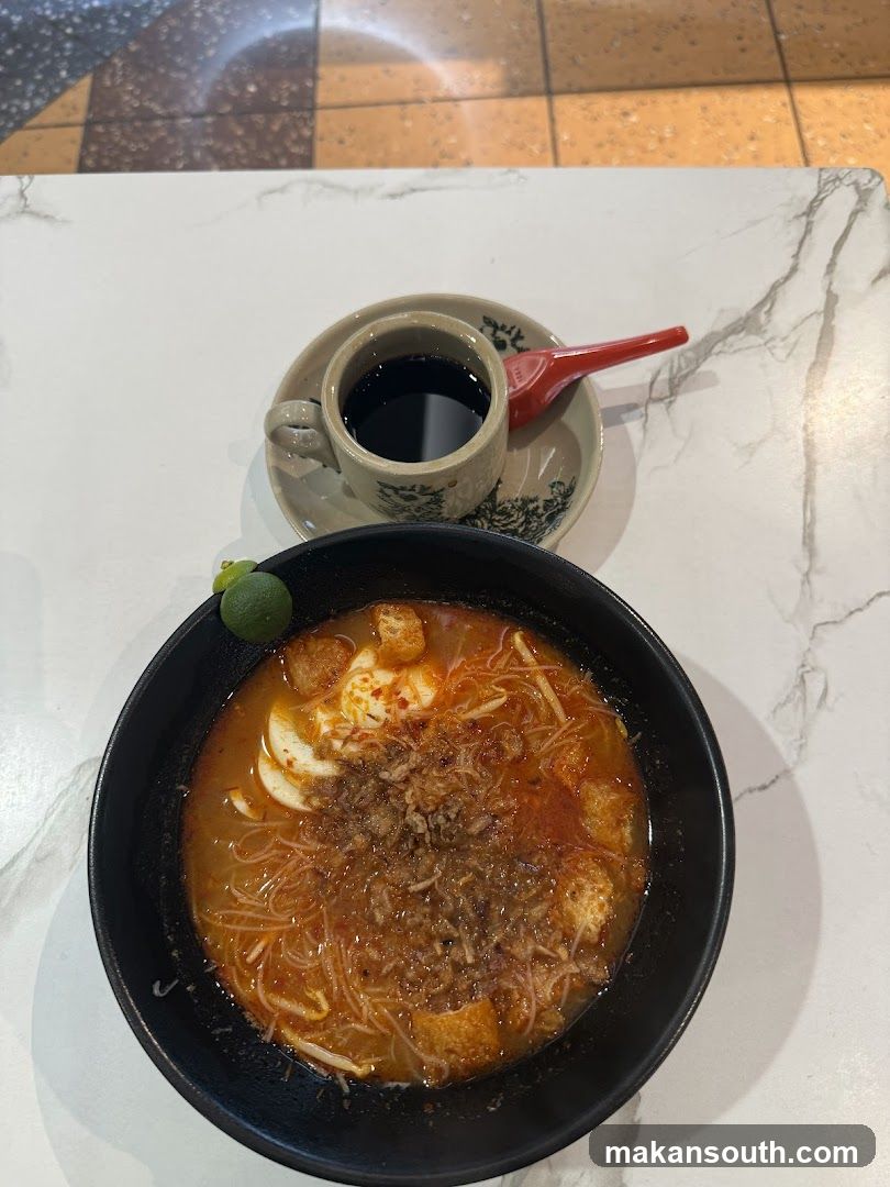 Noodle Soup and Coffee