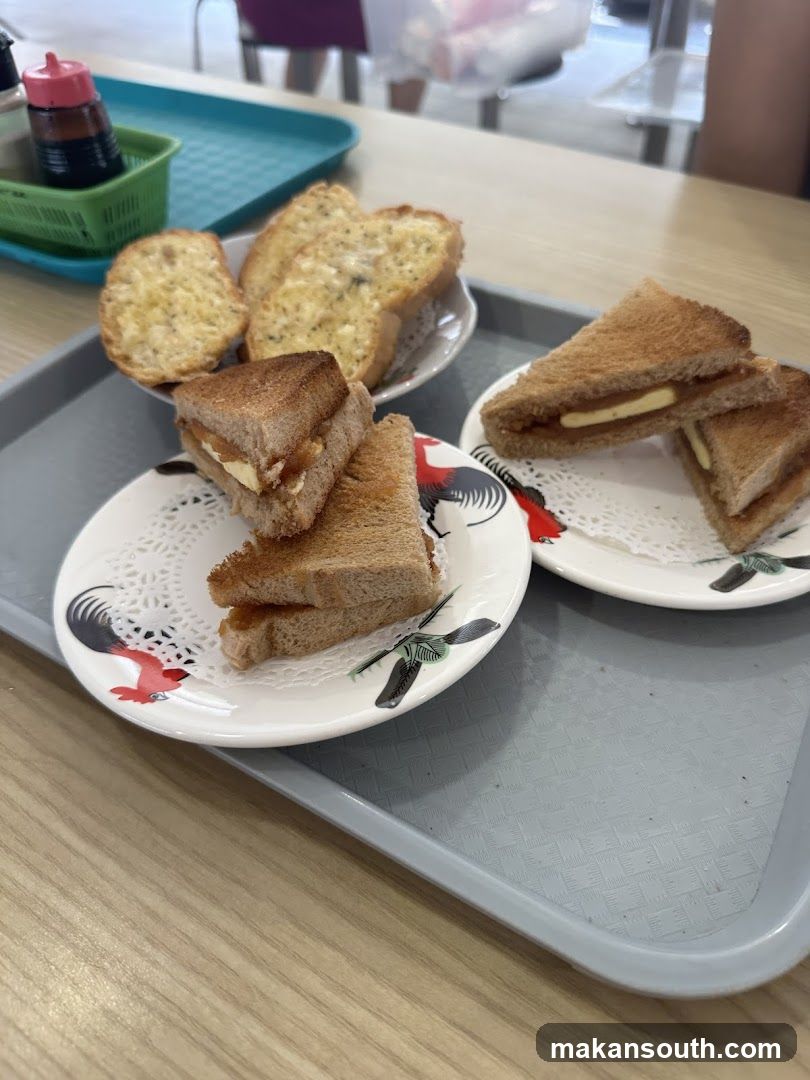 Toast and Garlic Bread