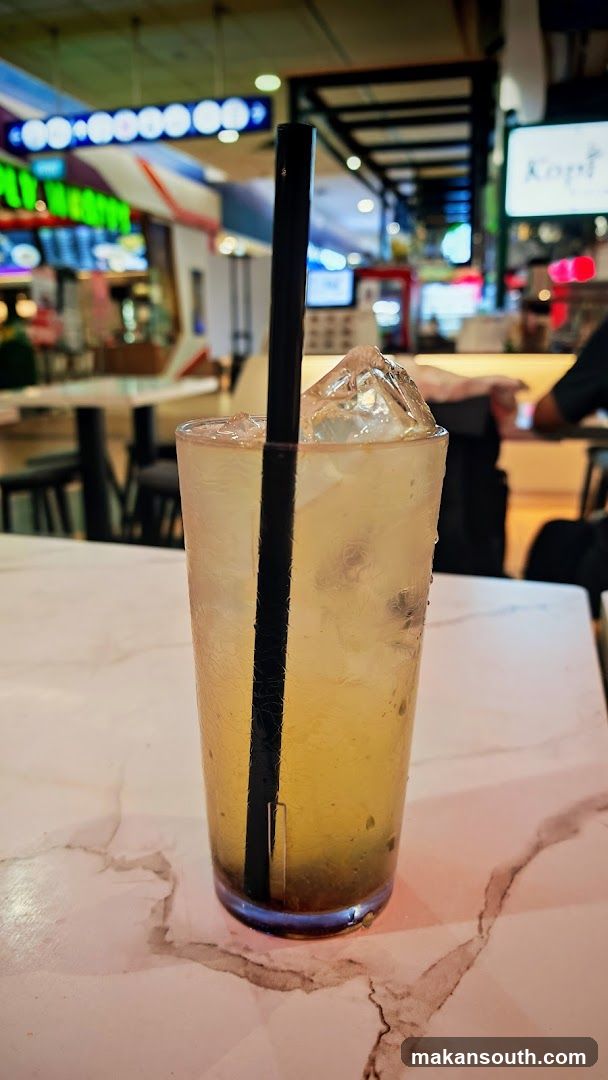 Iced Drink on Marble Table