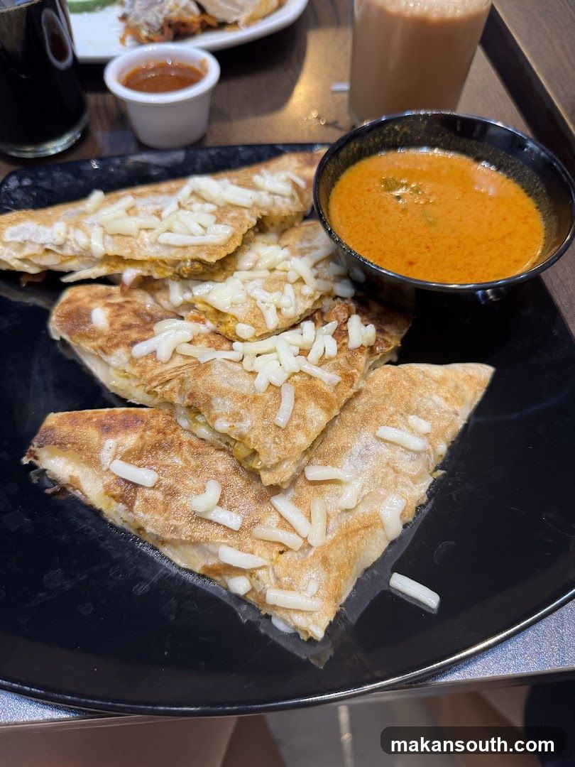 Roti Canai with Curry