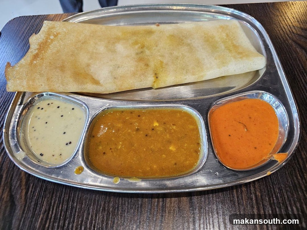 Dosa with Accompaniments
