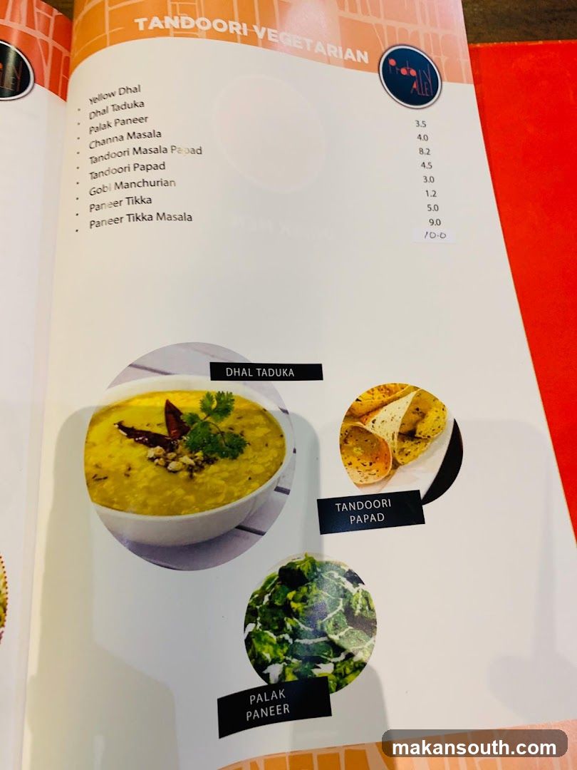TANDOORI VEGETARIAN