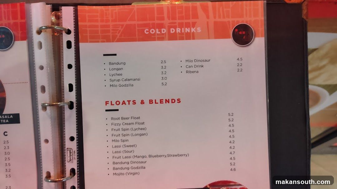 Cold Drinks & Floats & Blends