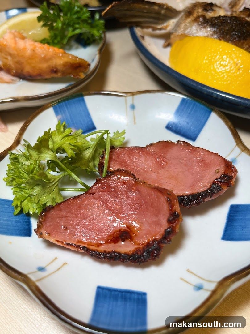 Smoked Duck Breast Appetizer