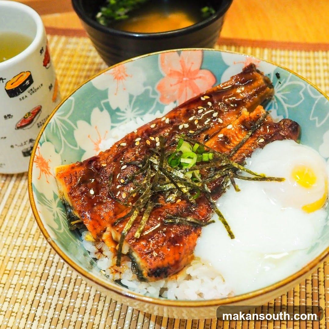 Unagi Donburi with Egg