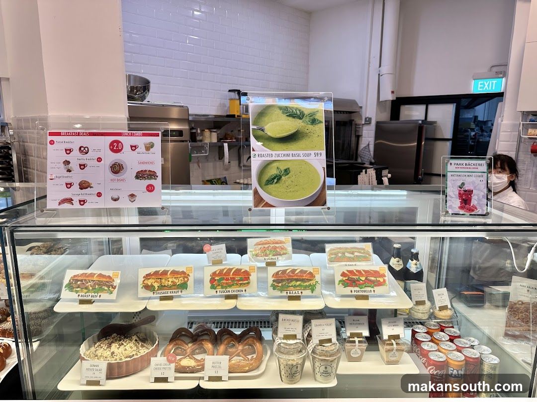 Park Bäckerei Display