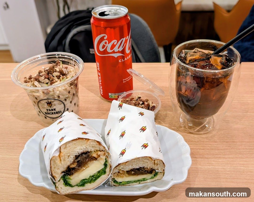 Sandwiches and Drinks