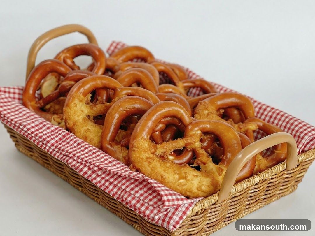 Basket of Pretzels