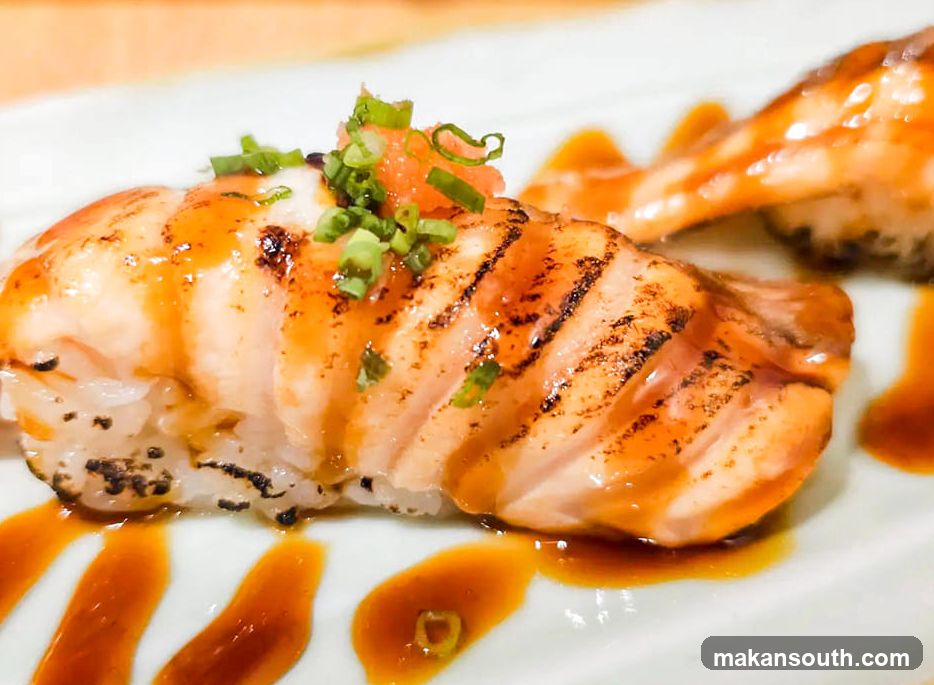 Seared Salmon Nigiri