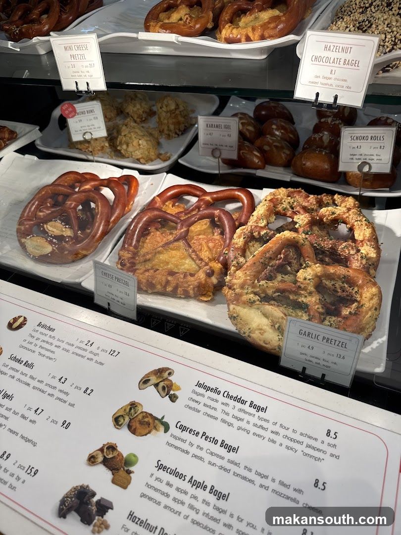 Bakery Menu