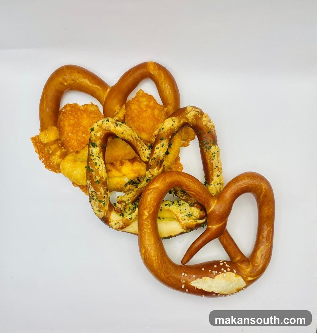 Pretzels and Cheese Bites