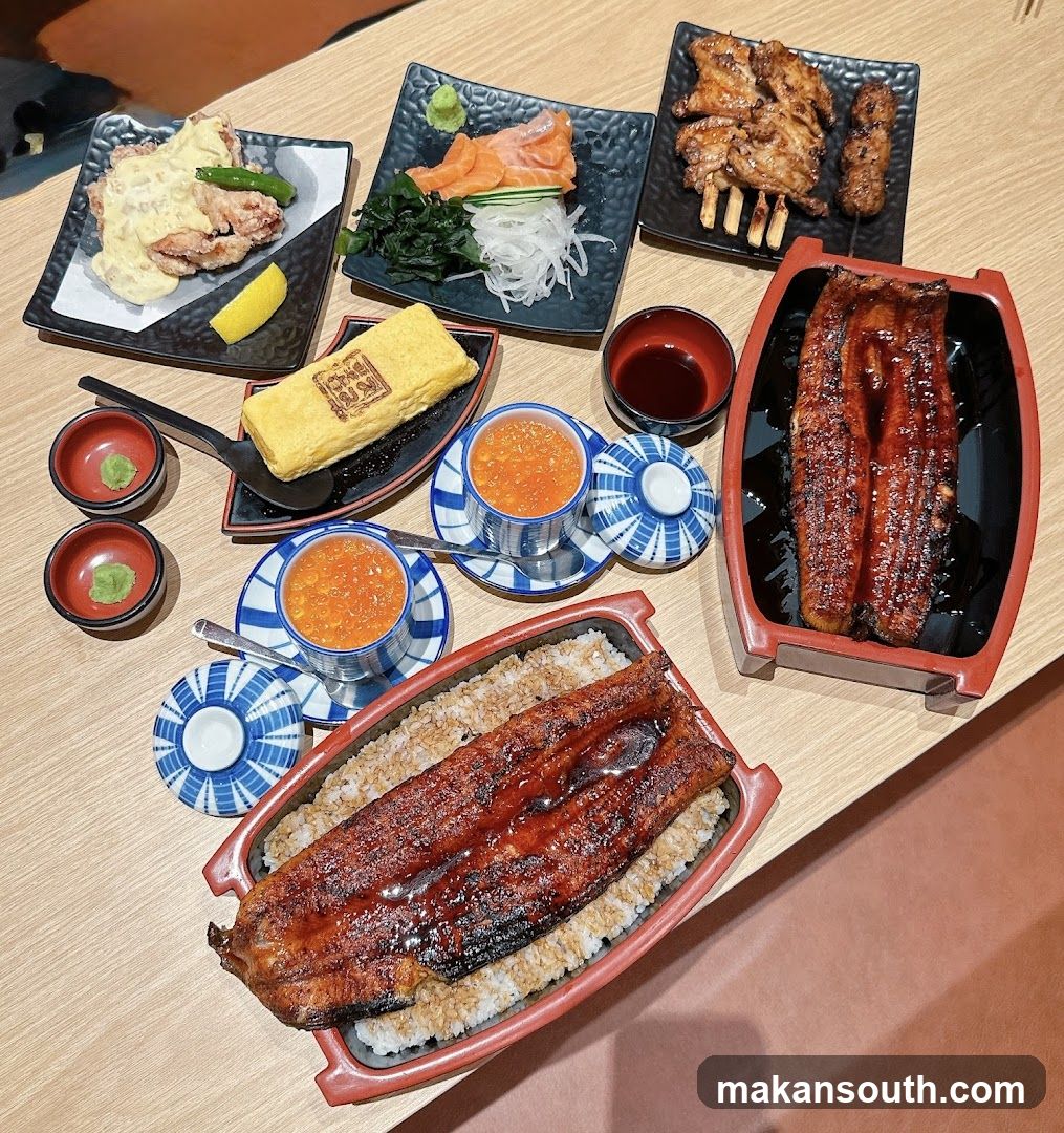 Japanese Food Spread