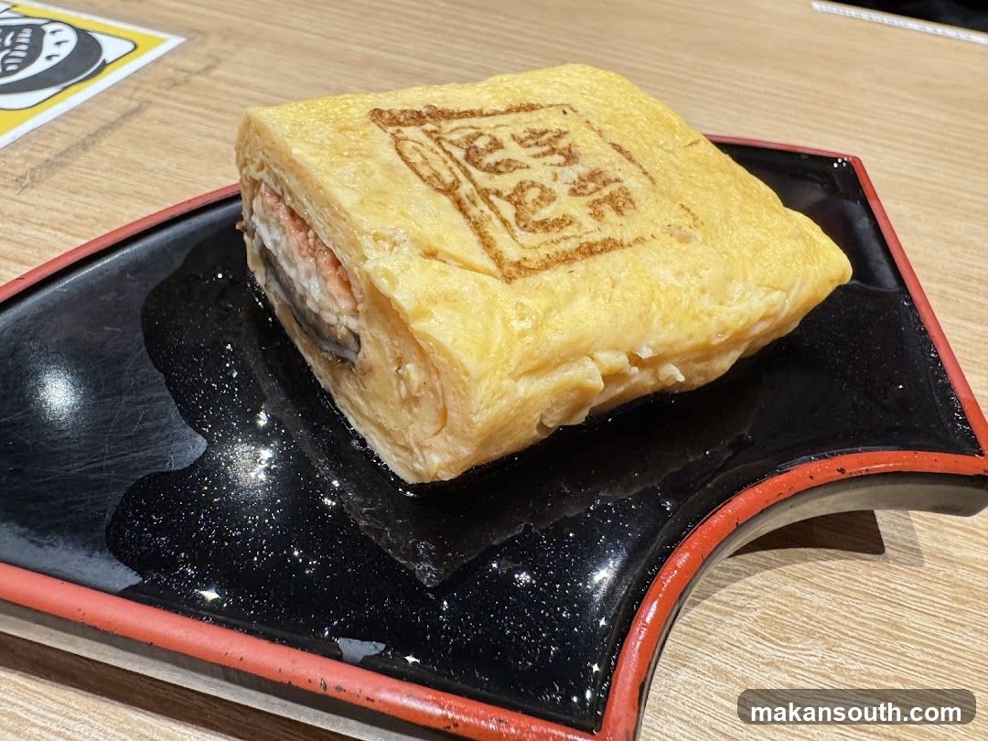 Tamagoyaki with Eel
