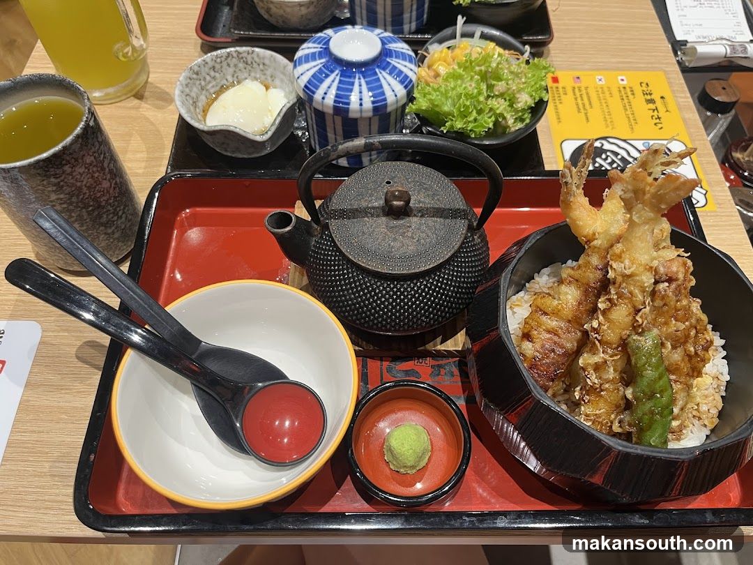 Tempura Rice Bowl Set