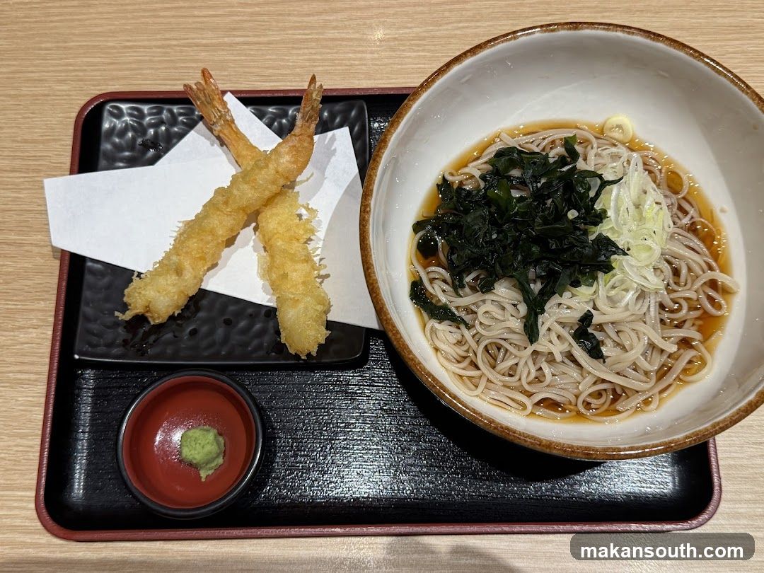 Soba Noodles with Tempura