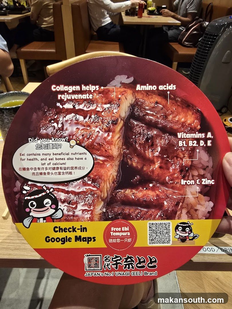 Unagi (Eel) Dish Promotion