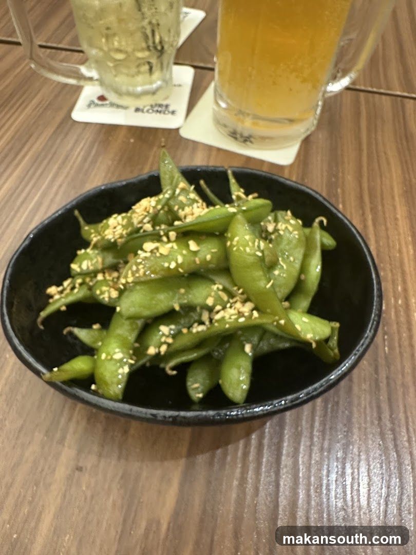 Edamame with Sesame Seeds