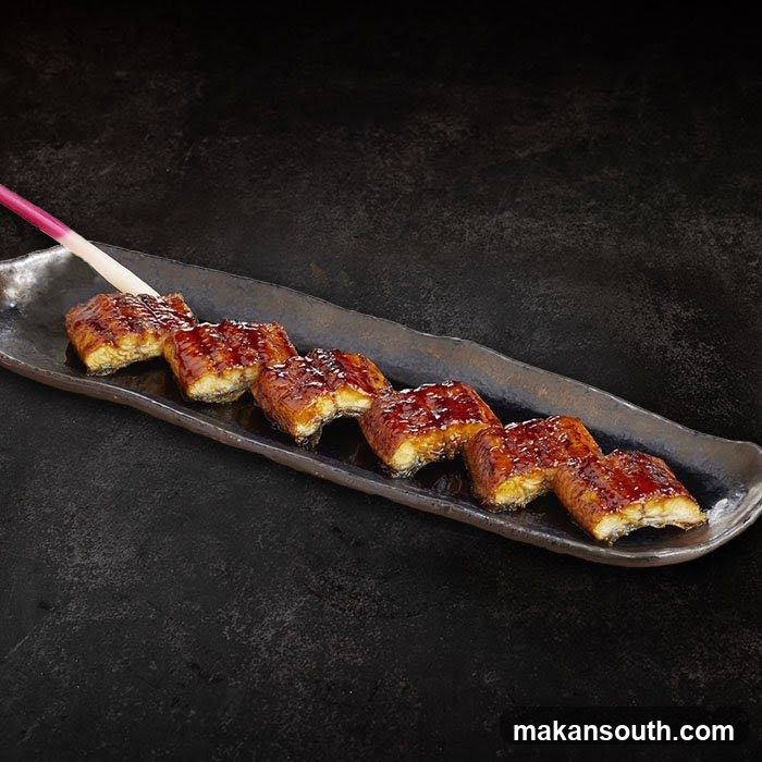 Grilled Eel Skewers