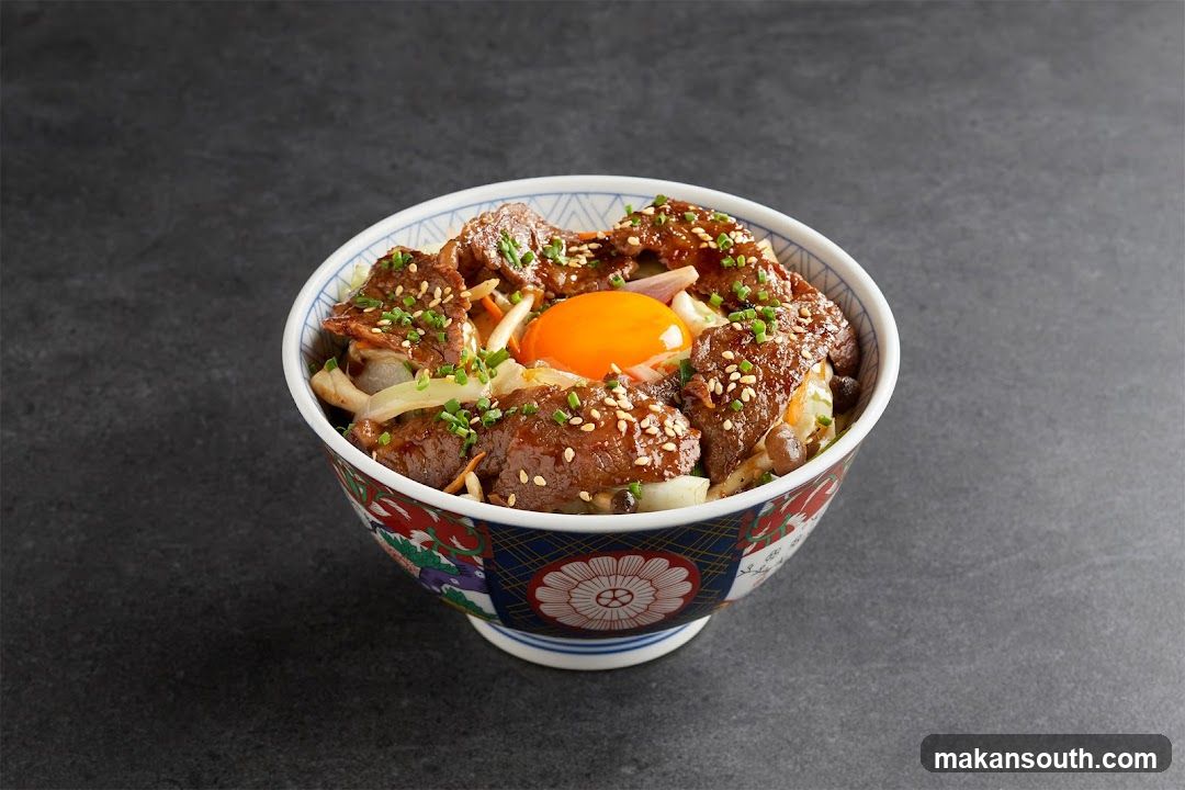 Beef and Egg Rice Bowl