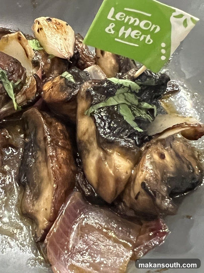 Lemon & Herb Mushrooms