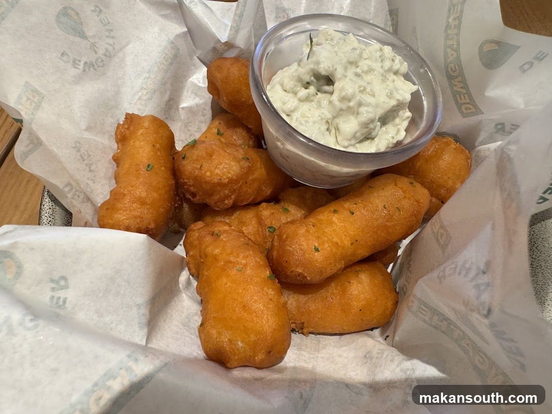 Fried Cheese Sticks with Dip