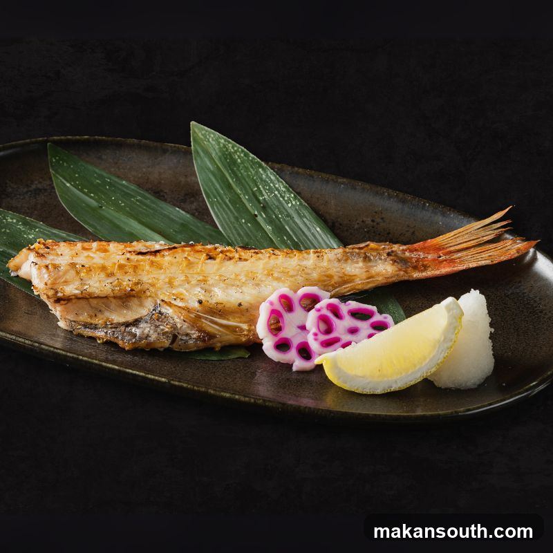 Grilled Fish with Garnish