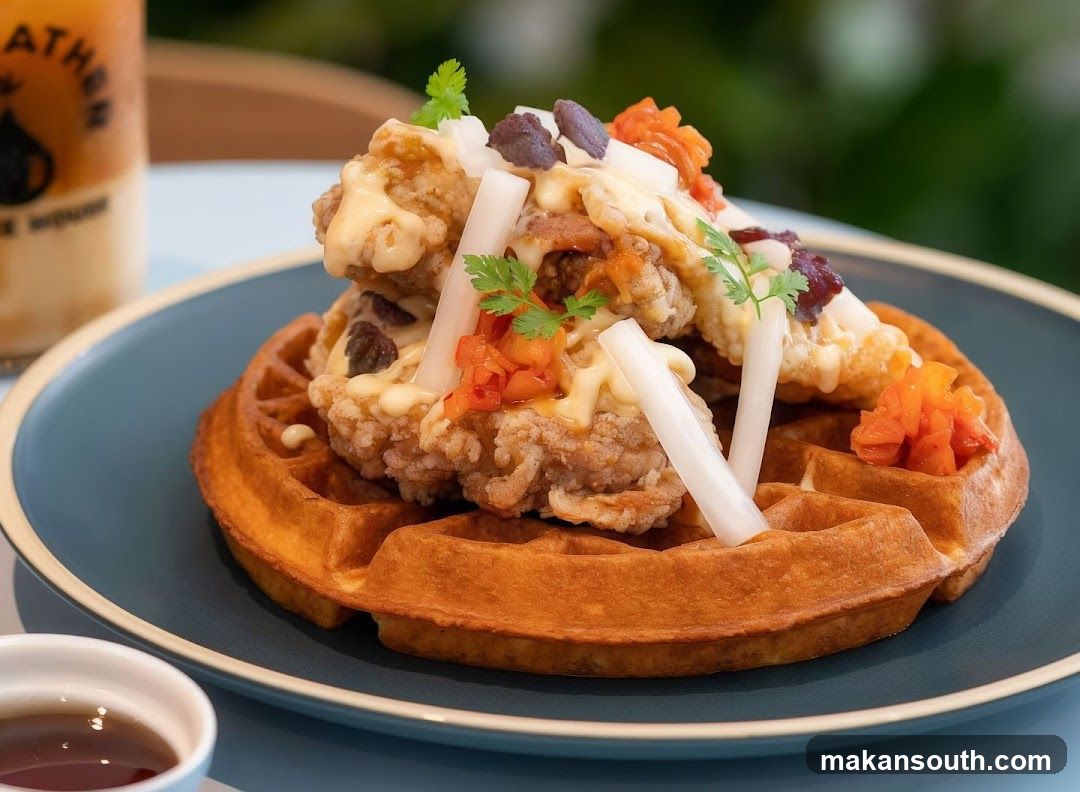 Fried Chicken Waffle