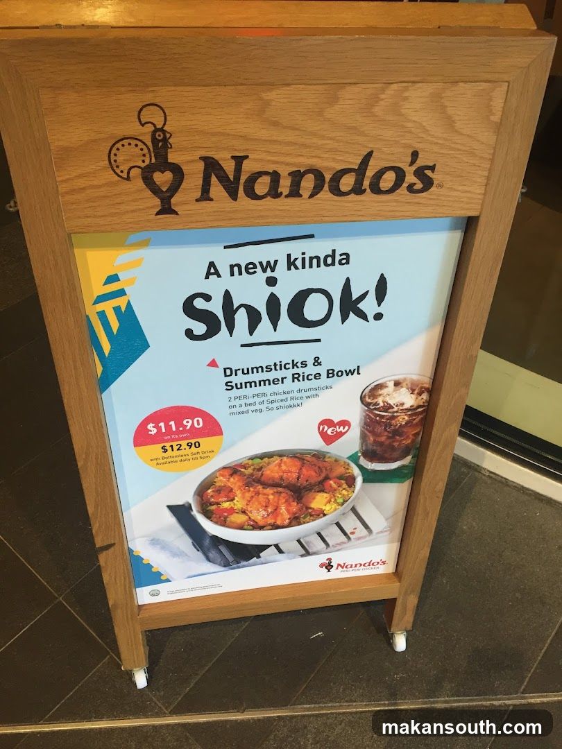 Nando's Shiok! Drumsticks & Summer Rice Bowl