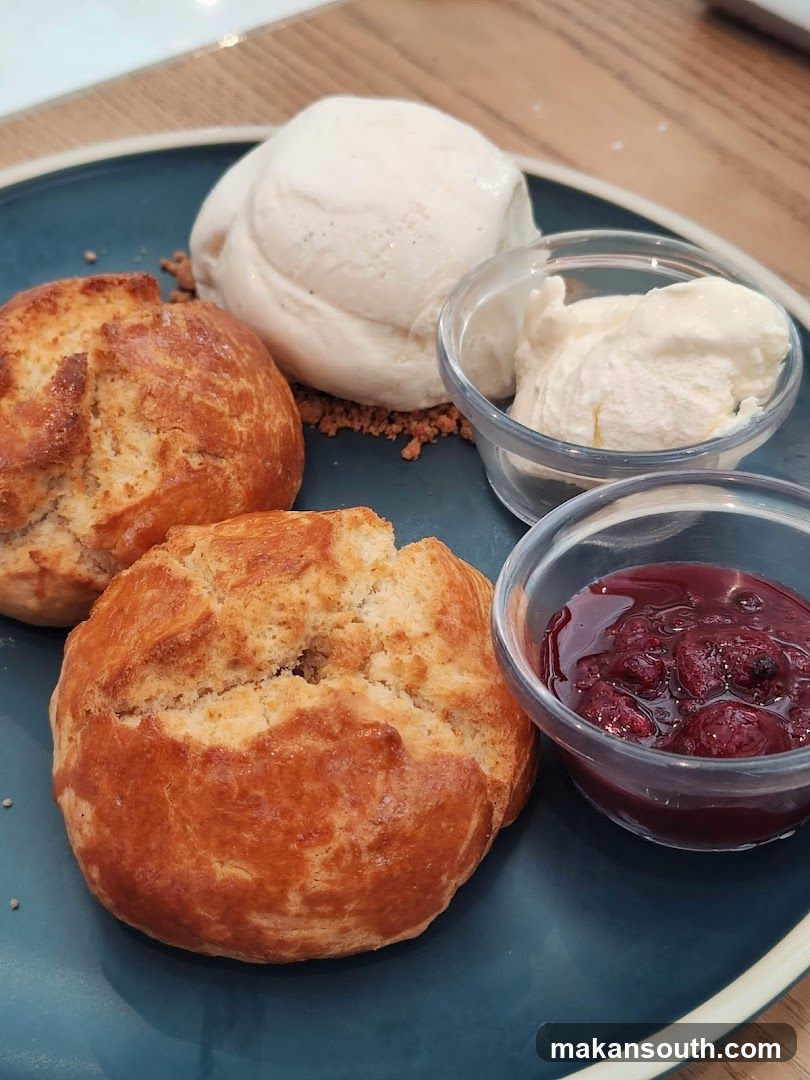 Scones with Cream and Jam