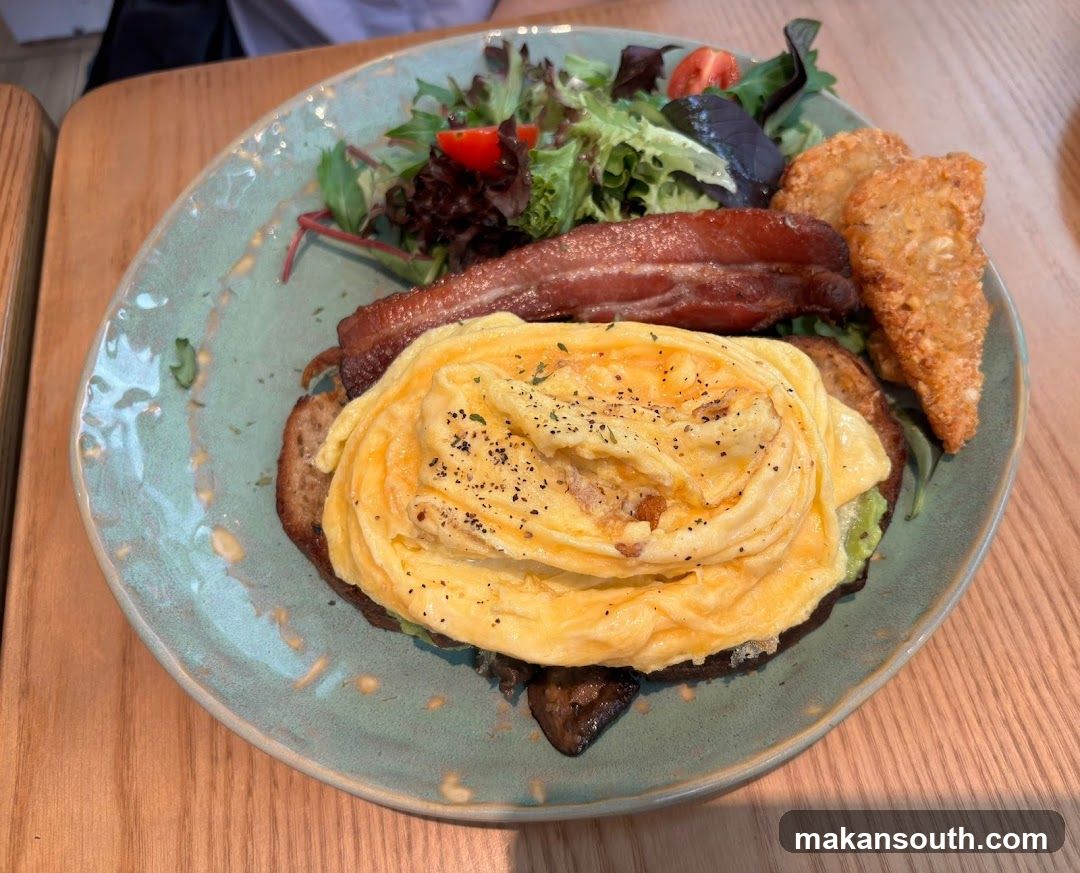Scrambled Eggs Breakfast