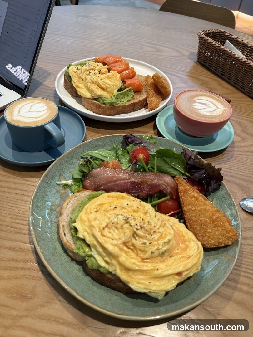 Brunch Spread with Coffee