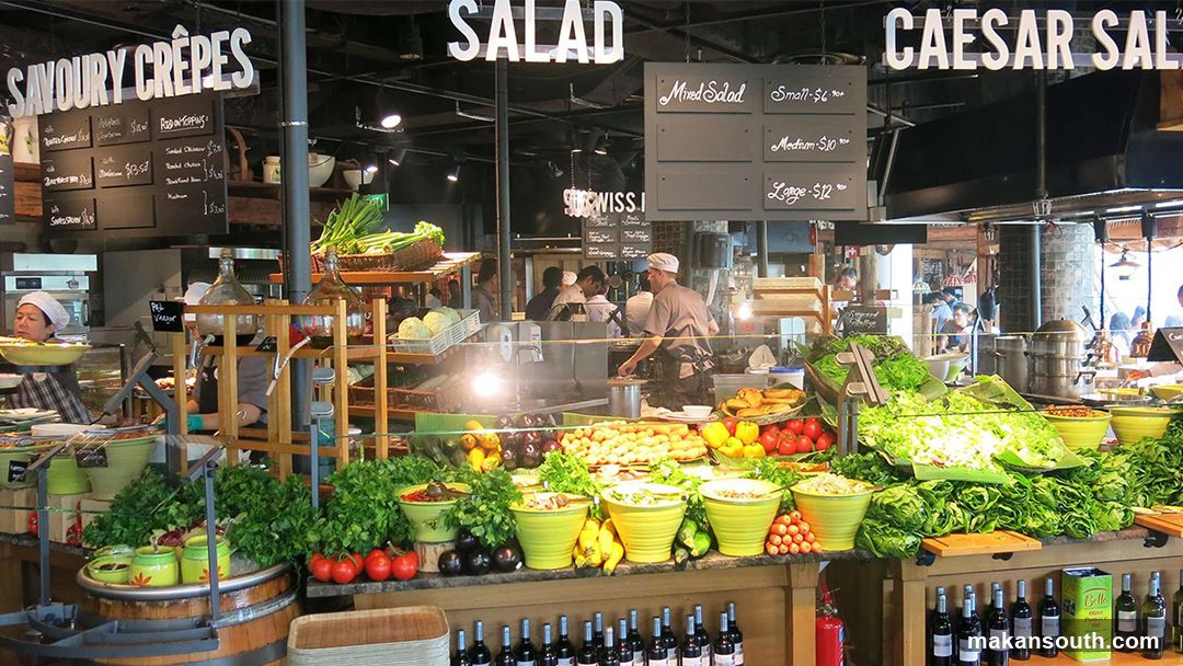 Salad and Crepe Bar
