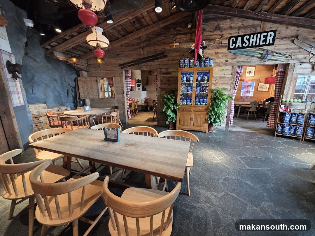 Rustic Interior with Wooden Furniture and Cabin Decor