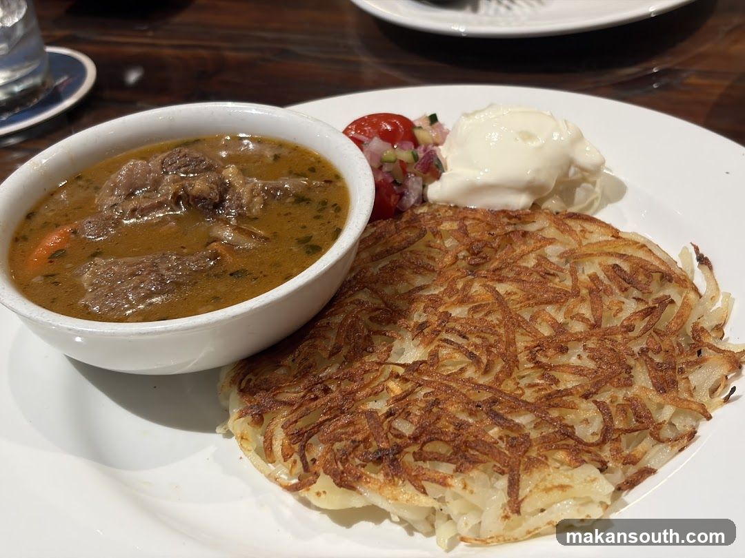 Beef Stew with Hash Browns